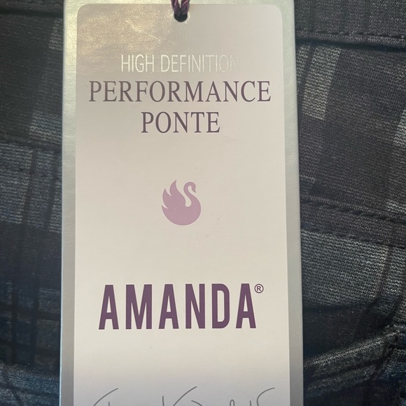 Gloria Vanderbilt Amanda plaid pants size 18 - Picture 7 of 14